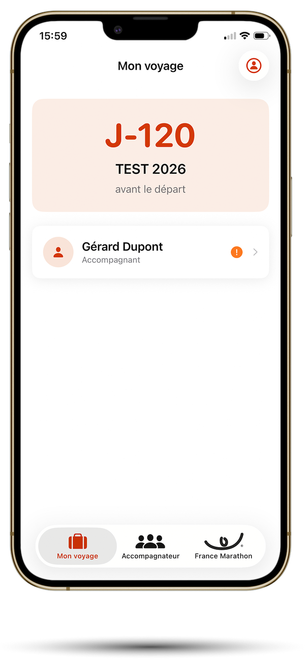 L'APPLICATION MOBILE